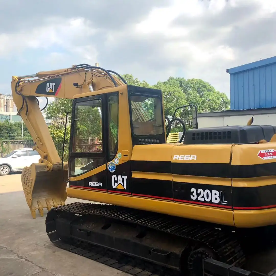 Second hand construction equipment Caterpillar 320bl Crawler Excavator machine japanese used CAT 320BL 320B excavator for sale