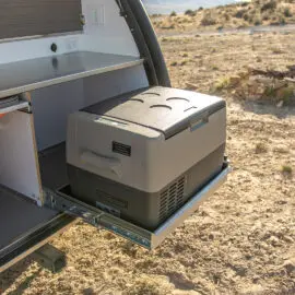 Australia standard Small Luxury off road rv motorhome motorcycle camper trailer With Shower Toilet rear kitchen lighting