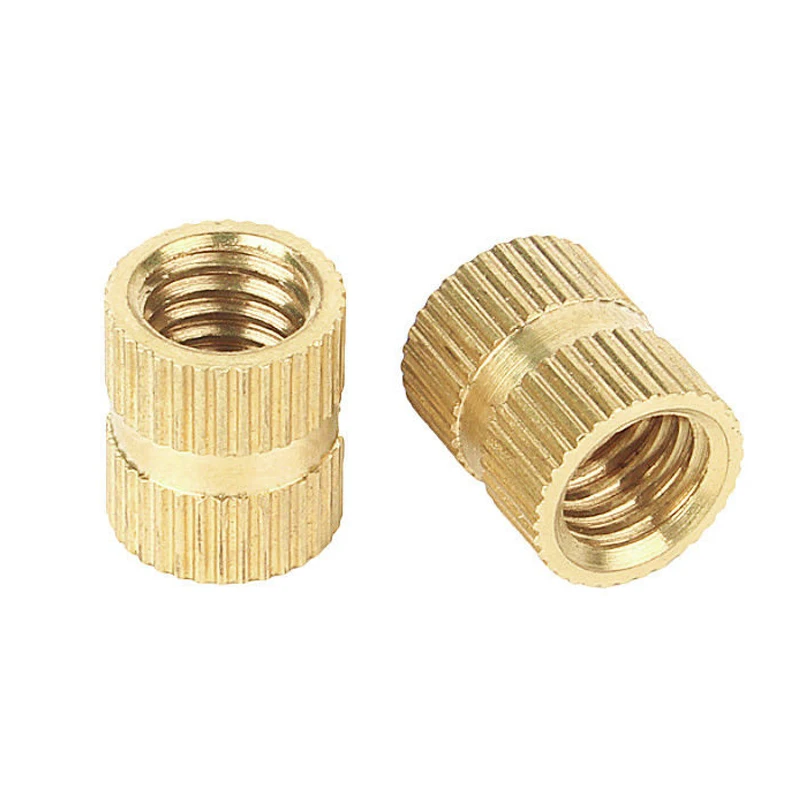 Brass Precision Milled Part Components Blind Insert Nuts Copper Insert For Molding Mould