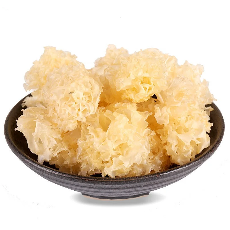 Premium Mushroom Tremella Organic Snow Fungus White Fungus For Cantonese Dessert Cooking Or Restaurant Use