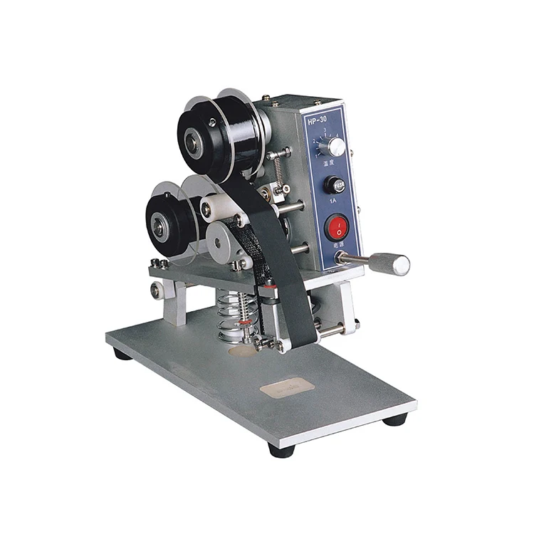 Semi Automatic Manual Hot Stamping Expiry Date Ribbon Printer Coding Machine