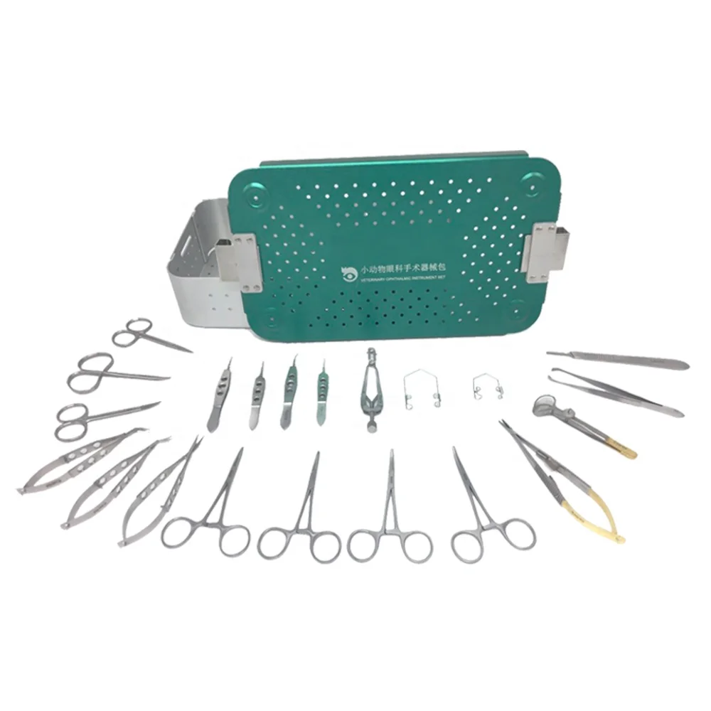 Other Veterinary Ophthalmic Surgical Instrument Set Canine Cat Small Animal Vet Surgery Tool