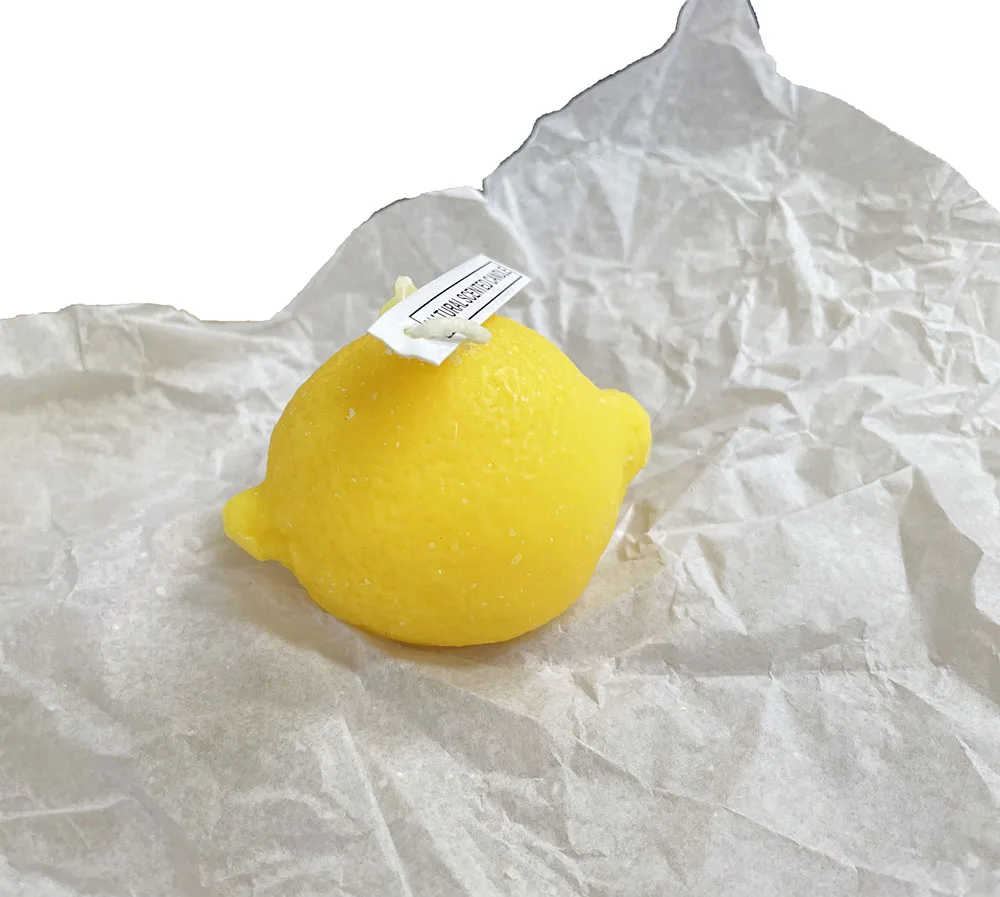 decorations Fruit cake shaped unique scented candle aromatherapy other candles for home