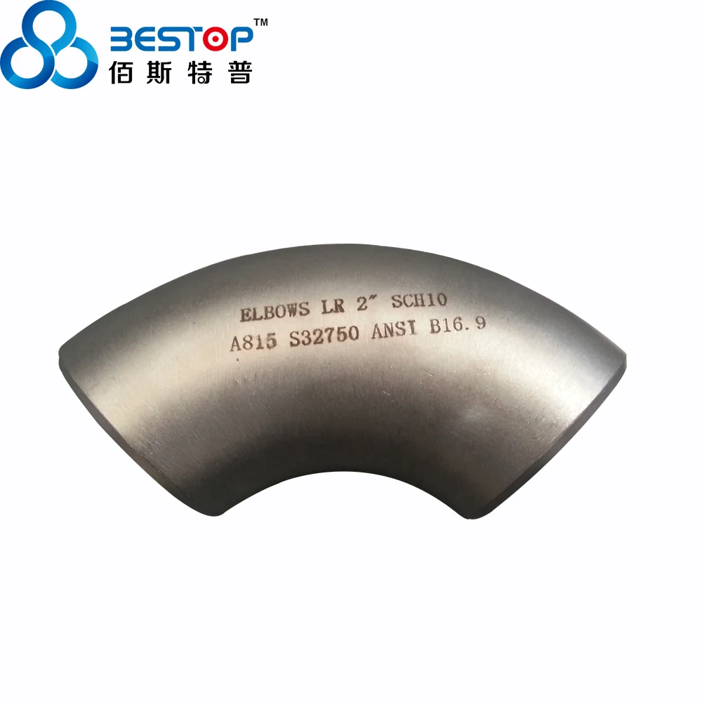 Stainless Steel Pipe Fittings Butt-Welding Elbows 90 Degree Long Short Elbow