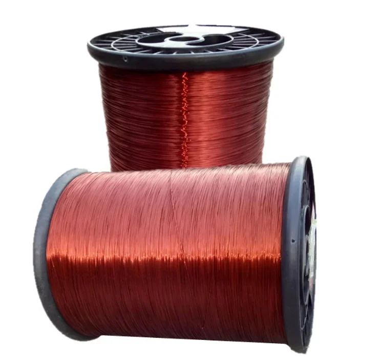 Class 200C 0.57Mm Brown Aluminium Transformer Enamel Copper Coated Wire Magnetic Wire 21 Awg 43