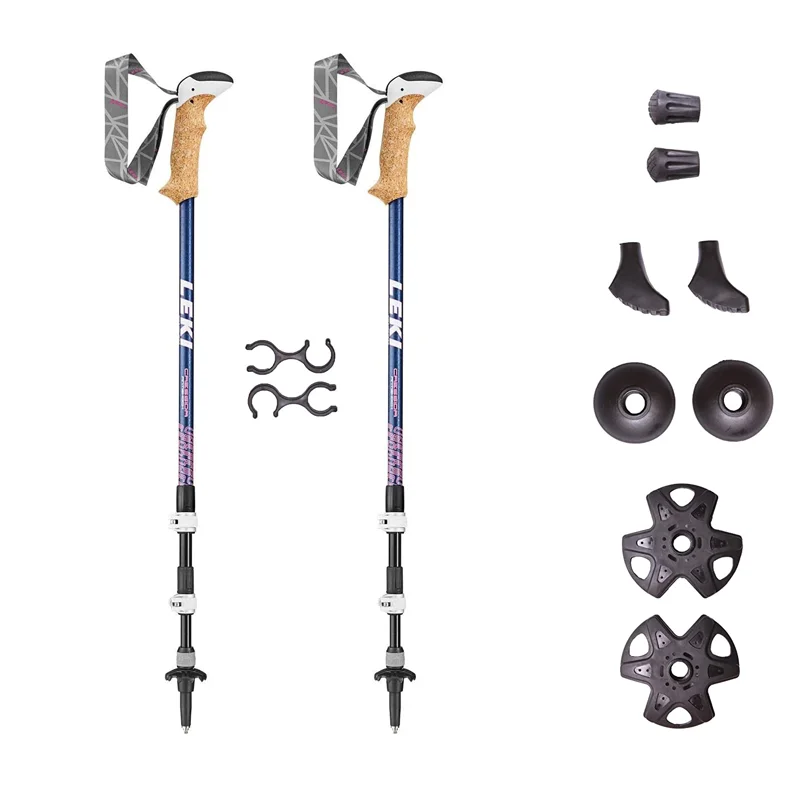 High Quality Wholesale Cheap hiking poles trekking pole adjustable hiking or walking sticks