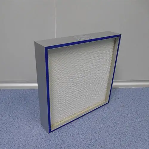 Industrial HVAC Air Filters 0.3 Micron 99.99% Laminar Flow GMP H11 H12 H13 H14 Antibacterial Return Air Filter