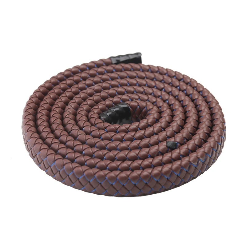 wholesale12mm Unisex Weave braided leather cord For Bracelet Necklace jewelry Making Supplies