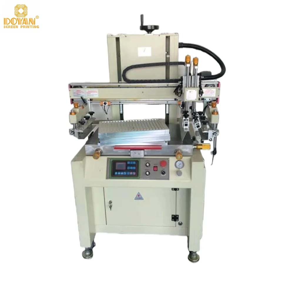 High Precision Automatic Flat Vacuum Silk Screen Printing Printer machine For PCB Board film paper plastic bags printing