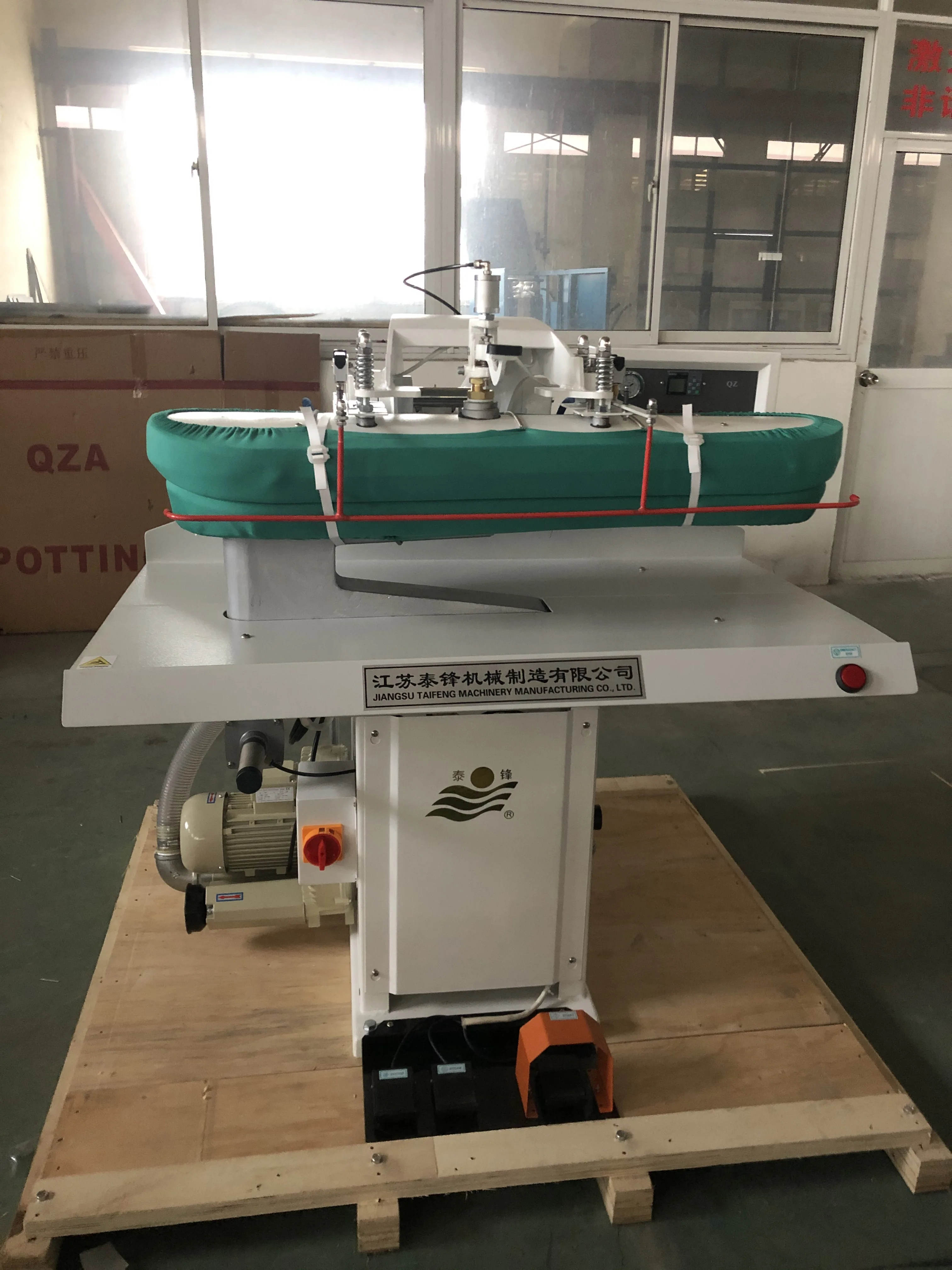 industrial clothes steam press iron steam press machine for laundry hotel use