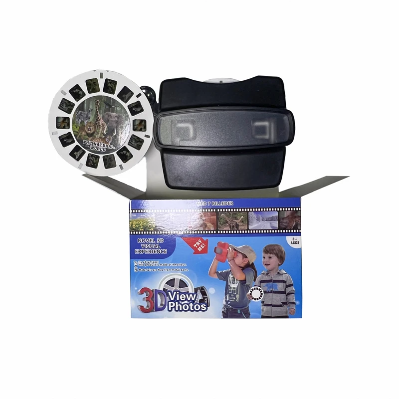 Прямая продажа с фабрики детские игрушки 3D катушка мастер-фотосъемка обучение ABC буквы камера обучающая