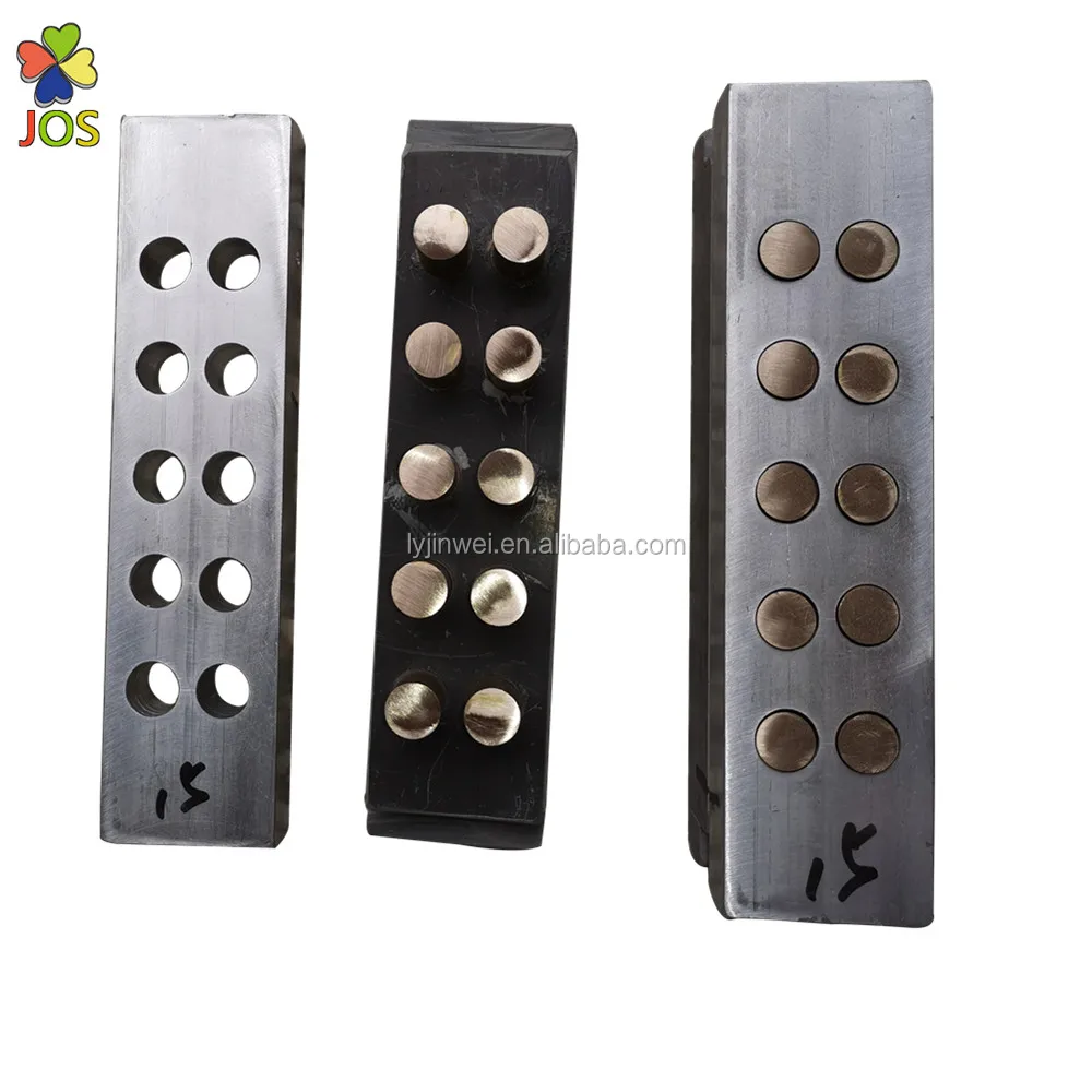 15 mm 10 shot aluminum and  Copper core  fireworks star plate pyrotechnic tools