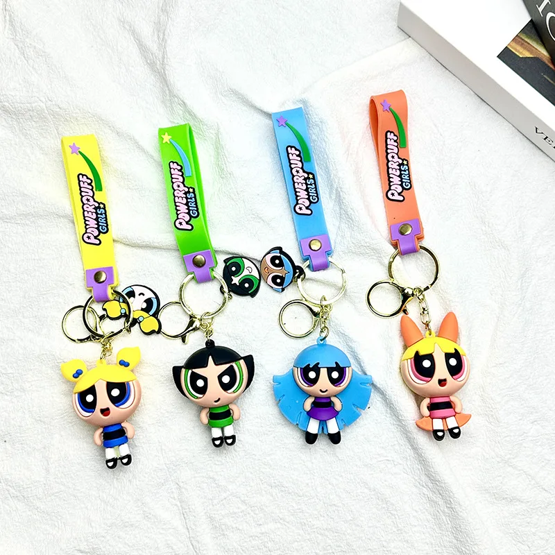 Portable Cute bag pendant cartoon doll key chain car keyring wholesale Doll Keychains