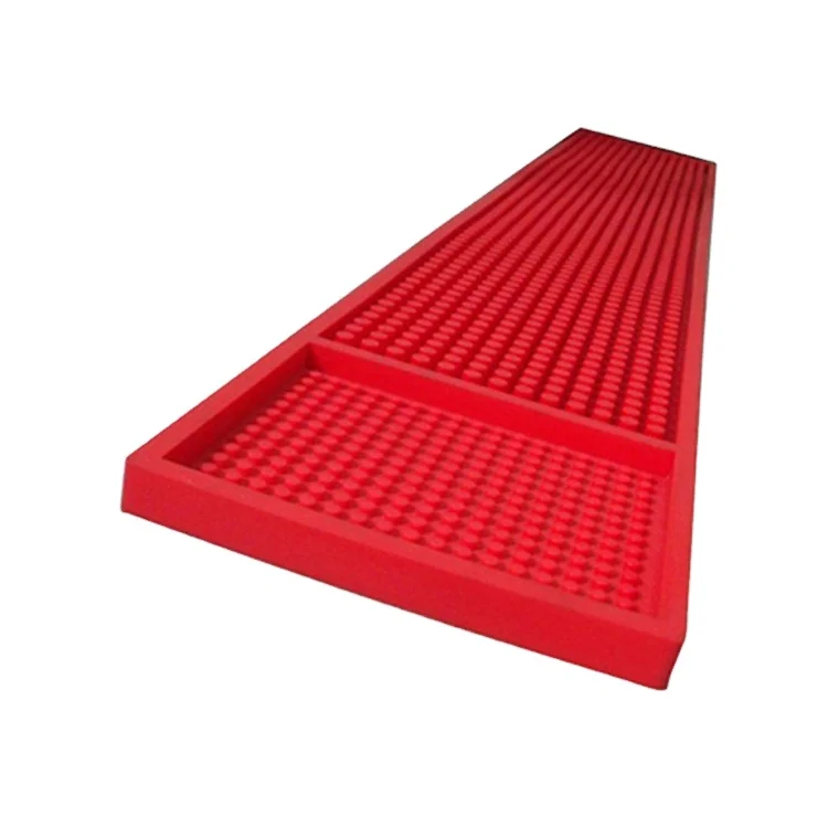 10+ years Factory Free Sample Customized Pvc spill Rubber Mats Bar Rail Mat For Sale