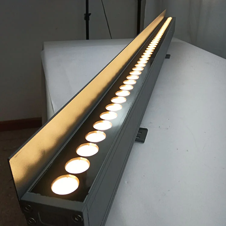 IP68 Factory Directly Sale RGB 24V DMX Interior Linear Led Wall Washer
