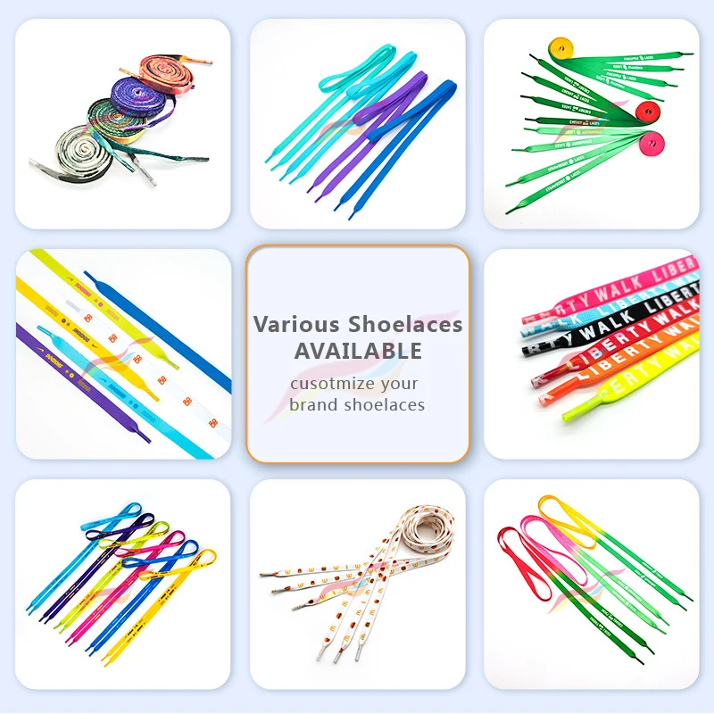 Custom Printed Flat Shoelace Bulk Thick Shoe Laces Pattern Branded Bold Animal Print Shoelaces