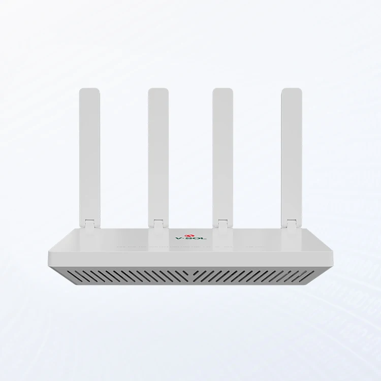 VSOL V2804AX15T 1XPON+4GE+1USB3.0+CATV+WiFi6 HGU ONT AX1500  router Dual Mode tray-mounted Fiber Structure