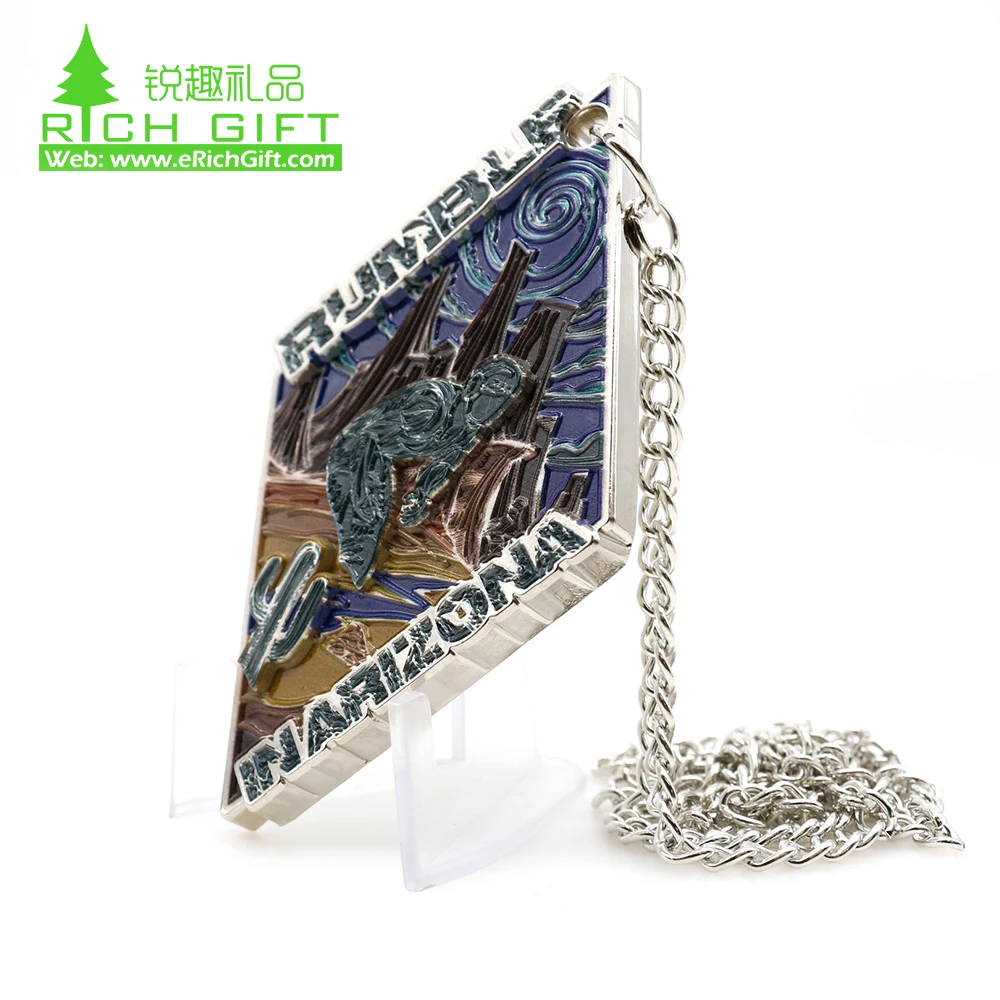 OEM Sport Custom Laser Cut Big Brass Material Reward Award Medals Insert for the Medal