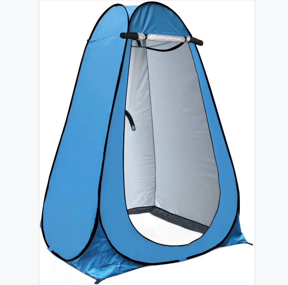 Woqi Outdoor travel Waterproof Pop Up Toilet Camping Beach Shower Tent With custom logo