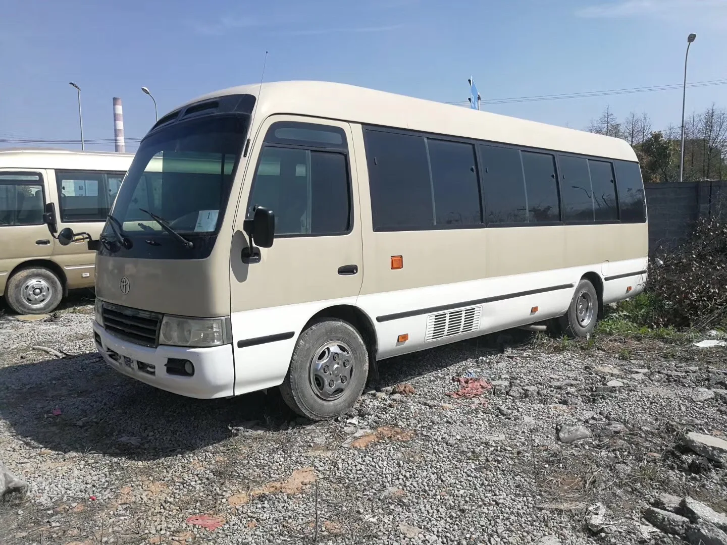 Used Toyota Coaster Bus Secondhand Japan Toyota Coaster 30 Seater Bus Used
