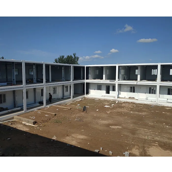 Роскошный Сборный миниатюрный 20 дюймов 40 футов полностью оснащенный использованный доставка модульный дом с зеленым контейнером