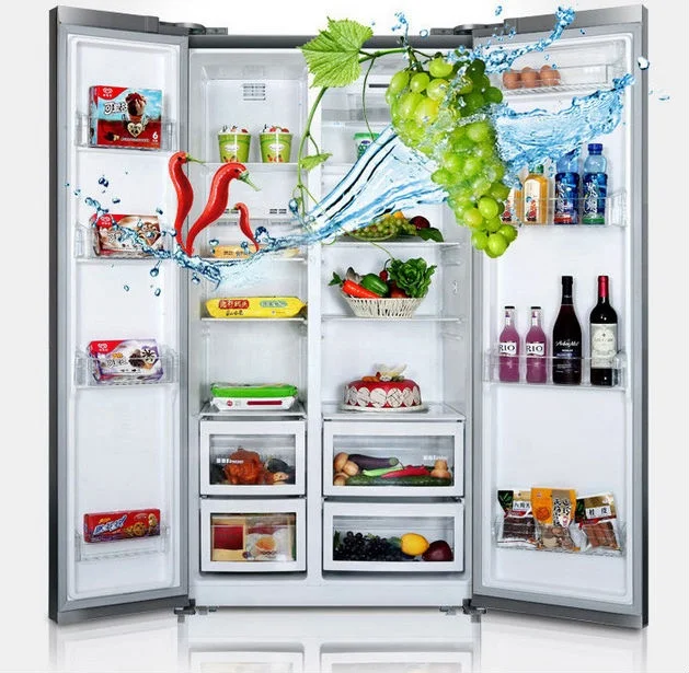 Meilile BCD-518 DC24V Refrigerator Freezer for solar power use