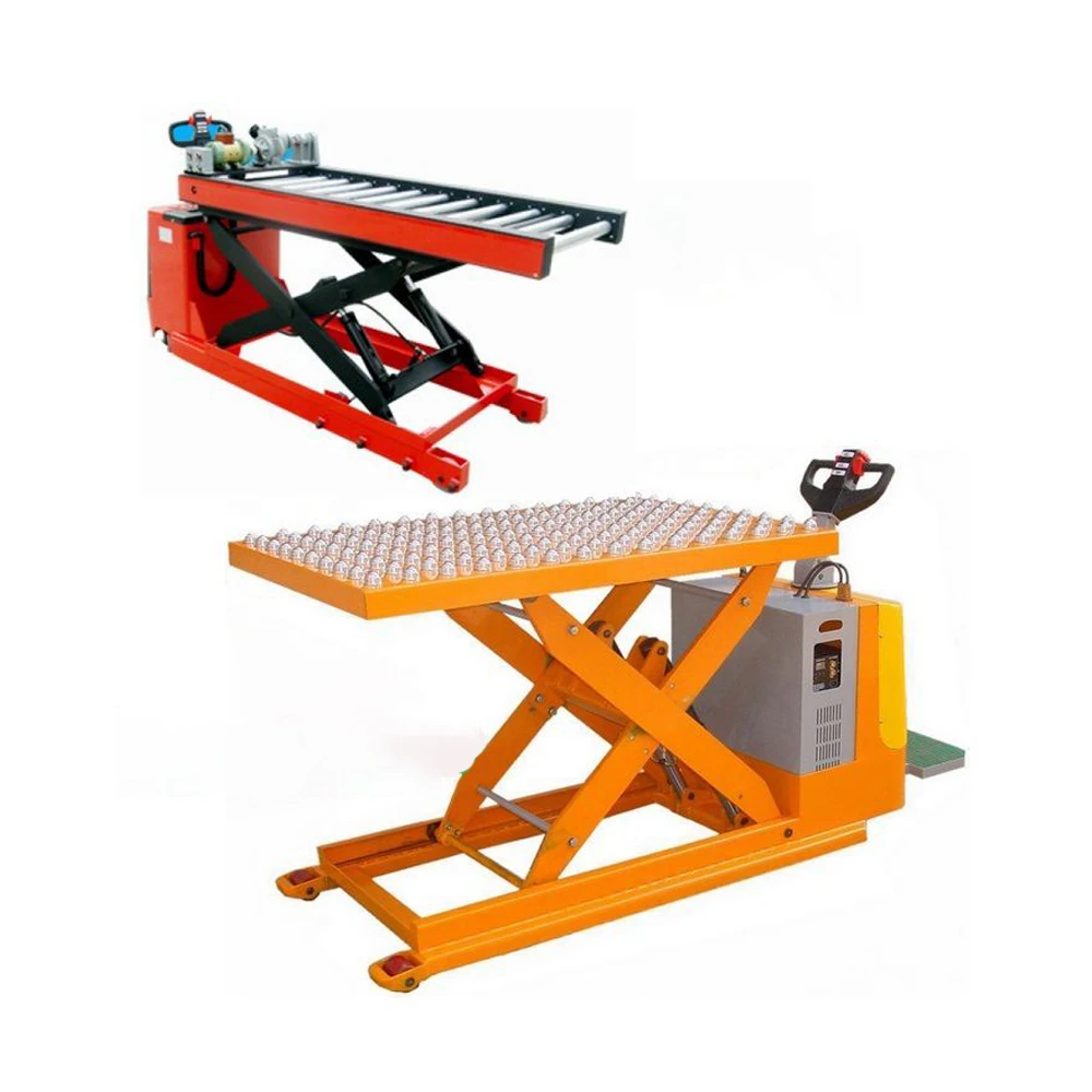 Central Hydraulics Scissor Lift Roller Shear Electric Table Lift