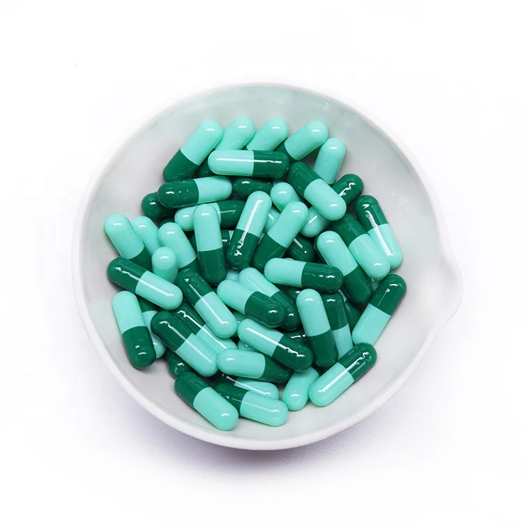 Size 00 0 1 Separated Empty Gelatin Capsules