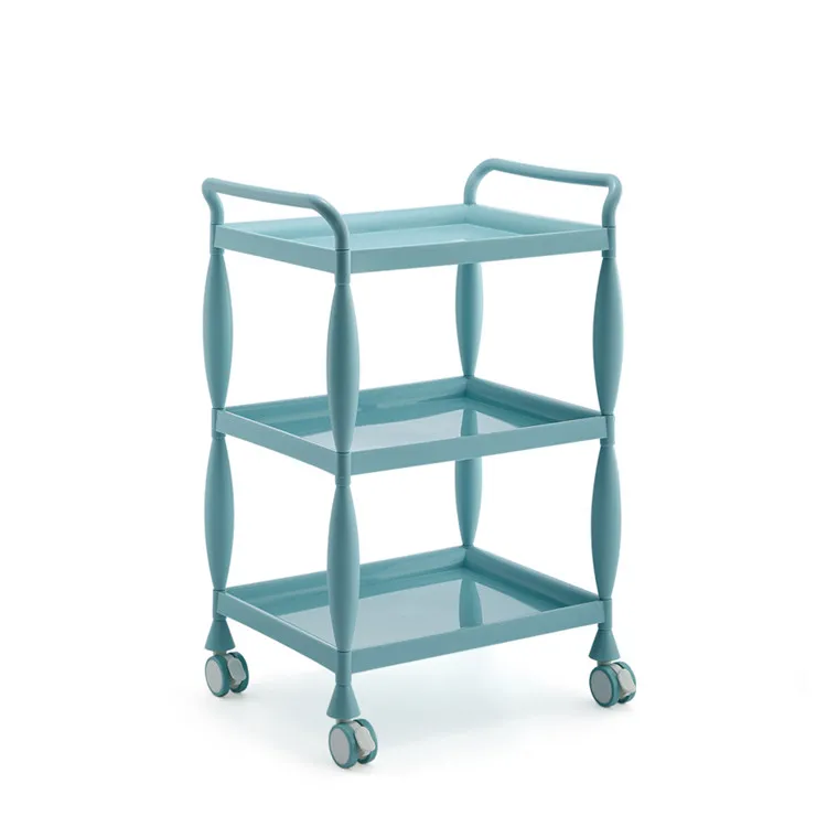 Новый стиль, тележка для салона красоты, пластиковая дешевая тележка
