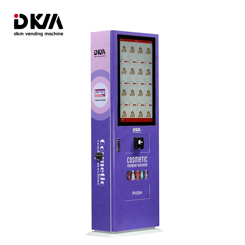 DKM China Manufacturer Purchase Free Standing 32 inch Large Touch Screen Modern Contactless Vending Machine