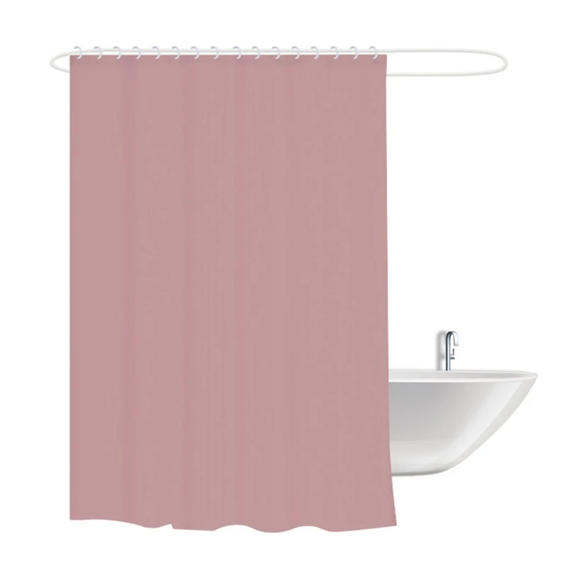 
180cm*180cm Pvc Light Vynyl Lightweight Plain Sublimation Blank Polyester Peva Custom Waterproof Digital Bath Shower Curtain 