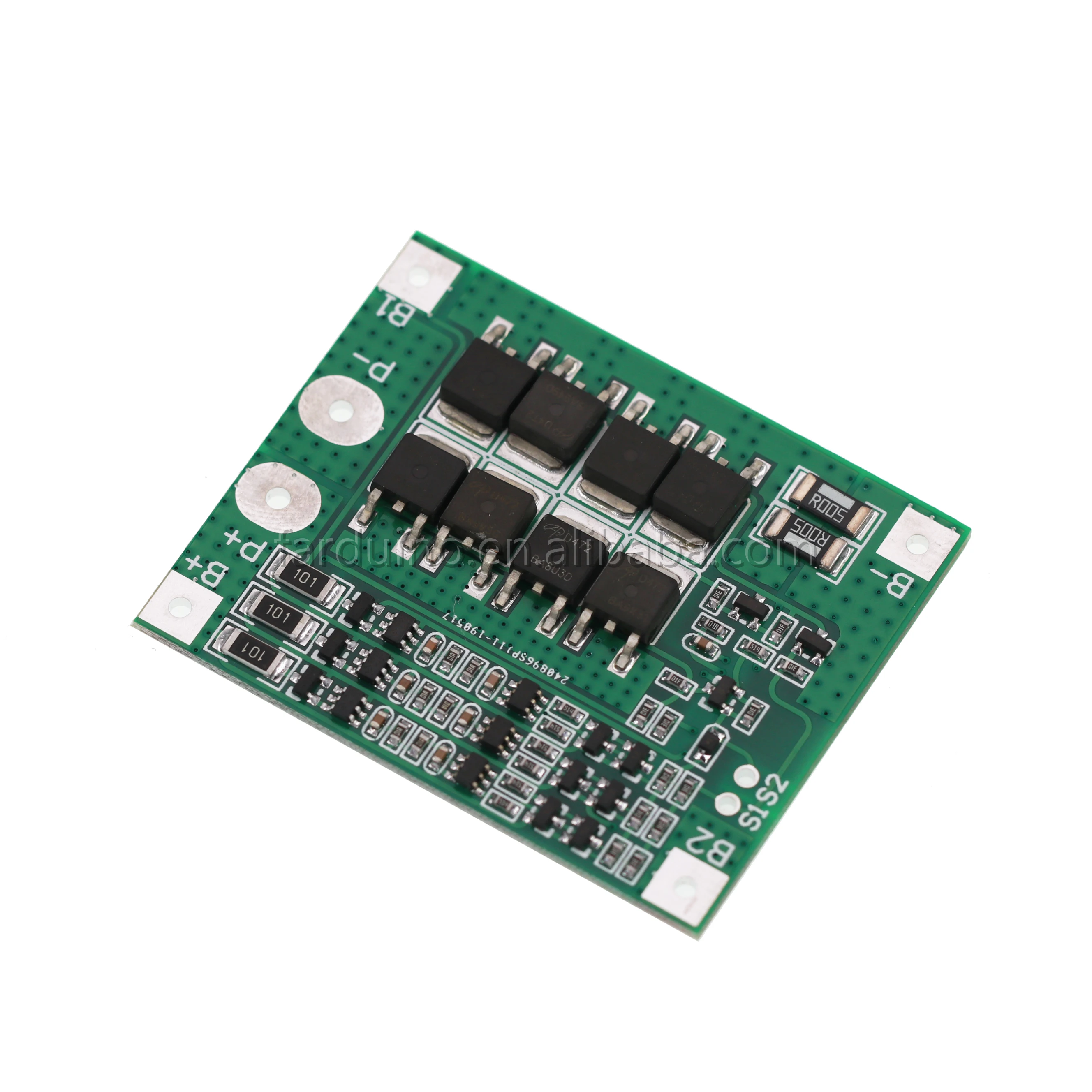 Защитная плата PCB BMS для зарядки полимерных литиевых аккумуляторов 18650 25 А 3 S последовательный модуль защиты литий-ионной 12 В 7 Lipo