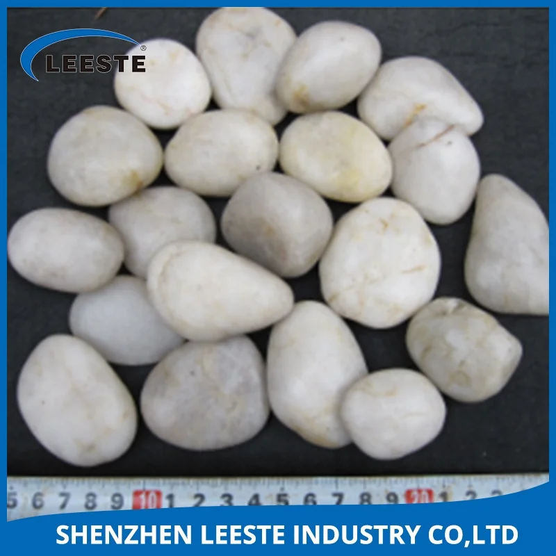 White / Black / Pink / Red / Green /mixed pebble stone for garden