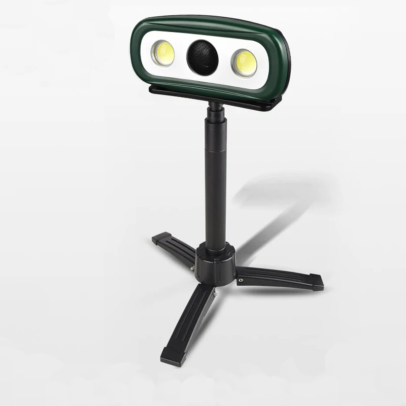 Portable LED Work Light with Telescopic lifting support Bluetooth work Light Height adjustable Work Light