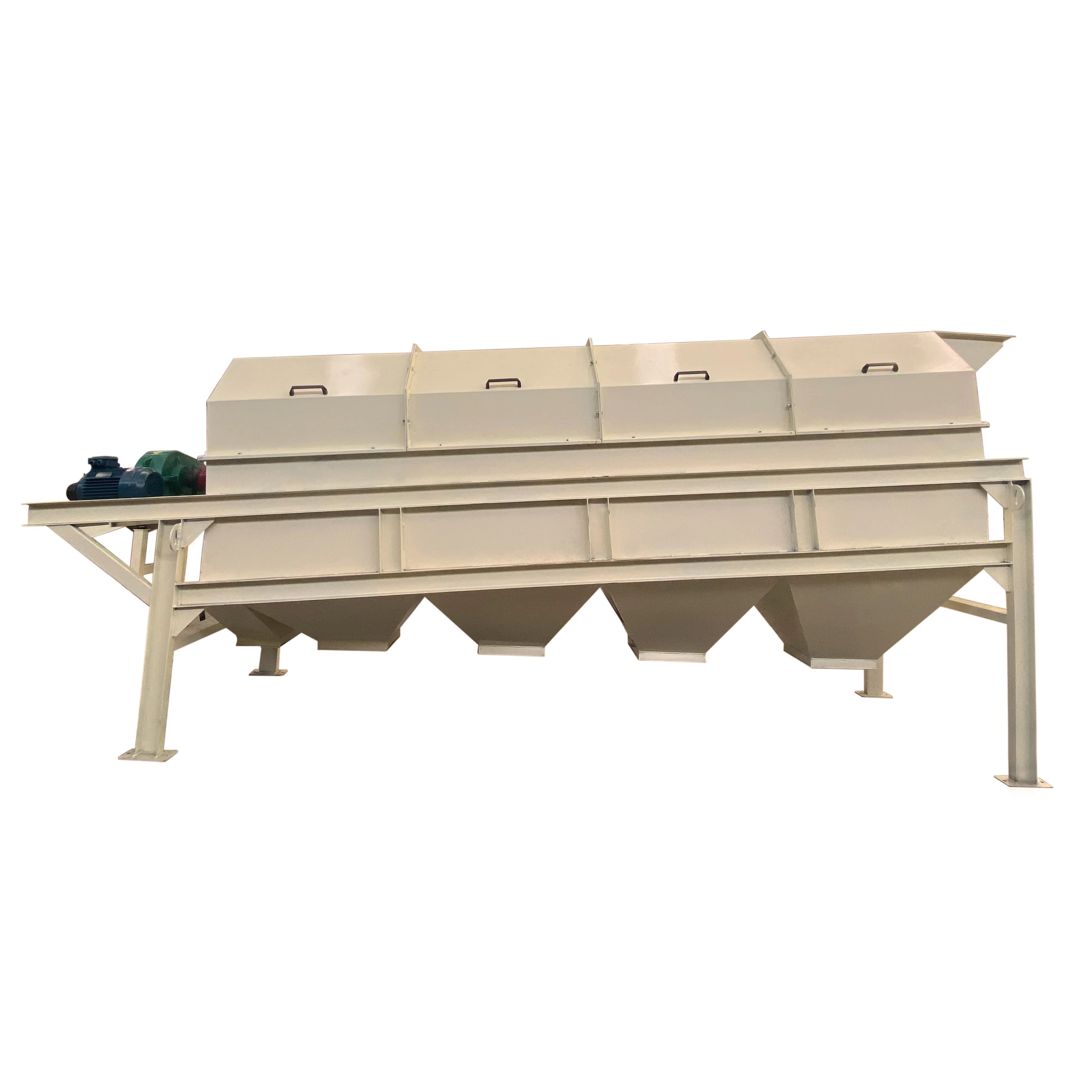 Vibrating sand screening machine powder sieving machine rotary drum screener