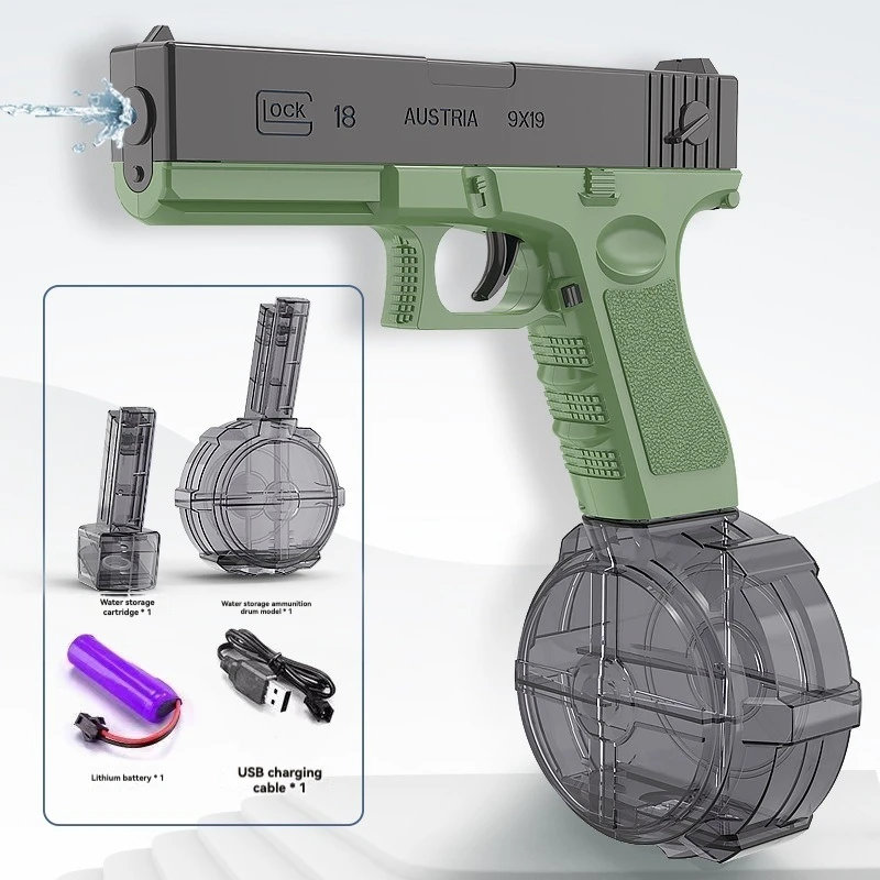 new arrival Electric Water Gun for Kids Adults Automatic Water Gun Battery Super Soaker High Capacity Water Shooting Summer Toys