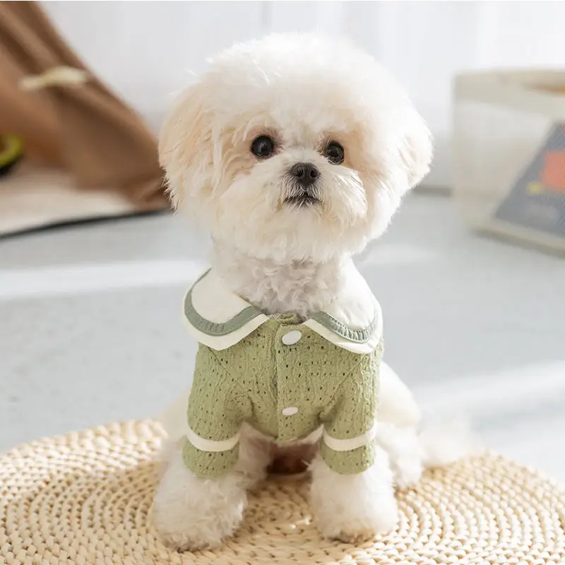 Fast Shipping Wholesale Manufacturer Cotton XS-XXL Summer Pet Dress Back to School Type Luxury Dog Dress Clothes for Small Breed