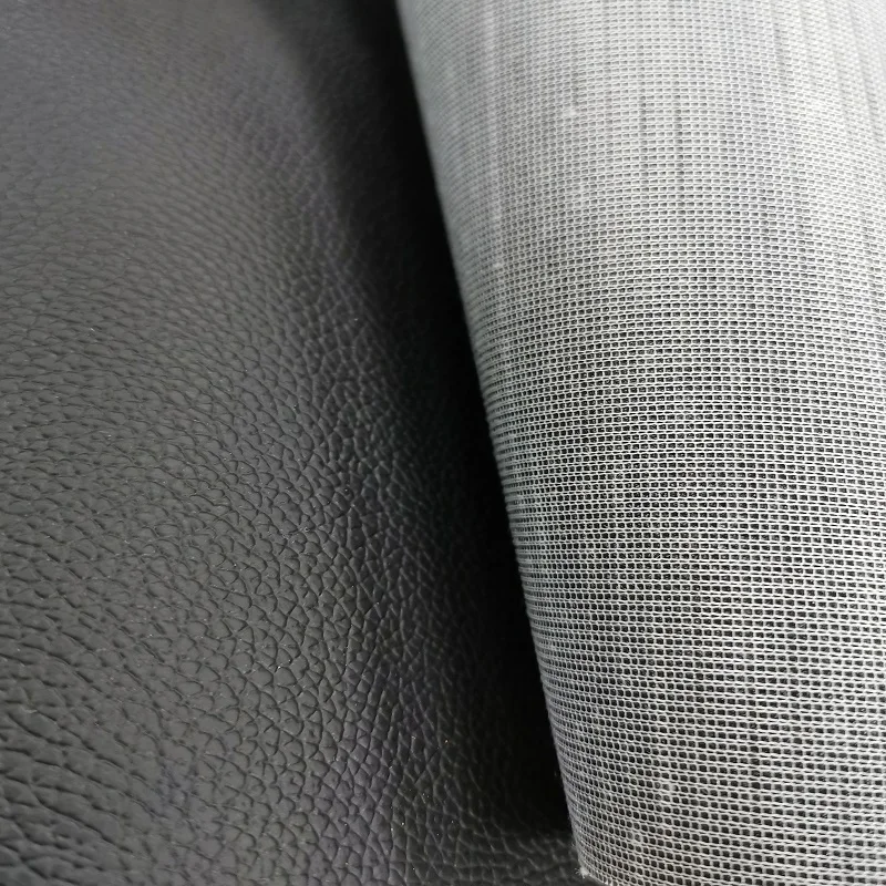 Manufactured anti mildew colorful durable imitation litchi grain sofa pvc artificial for automobile car seat leather textiles