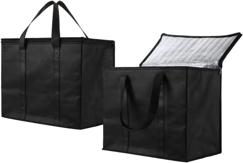 6-Pack Nylon Picnic Cooler Lunch Bag Box Drinks Container thermal insulated food delivery bag sac isotherme