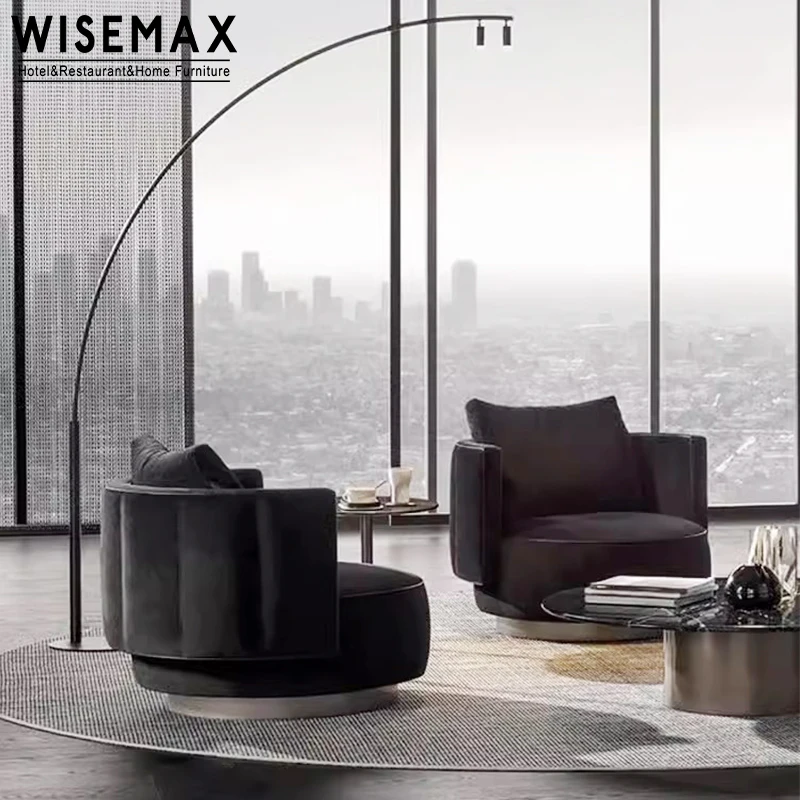 WISEMAX мебель итальянские современные дизайнерские диваны диван кресло набор из дерева на заказ кожаные для гостиной
