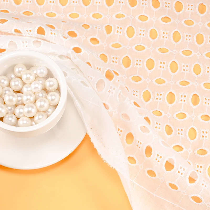 High-end Chiffon with Guipure Embroidery Fashion Week Designer Dress lace Fabric