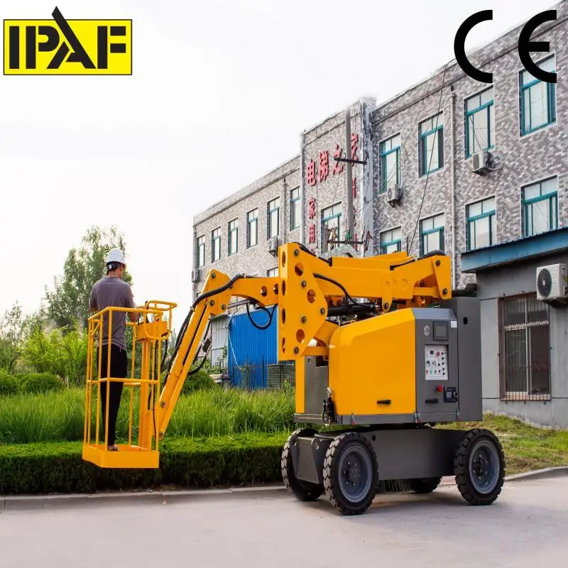 10~20m 200kg Self hydraulic lifter articulated self-propelled boom lift electric Articulated Telescopic China lift