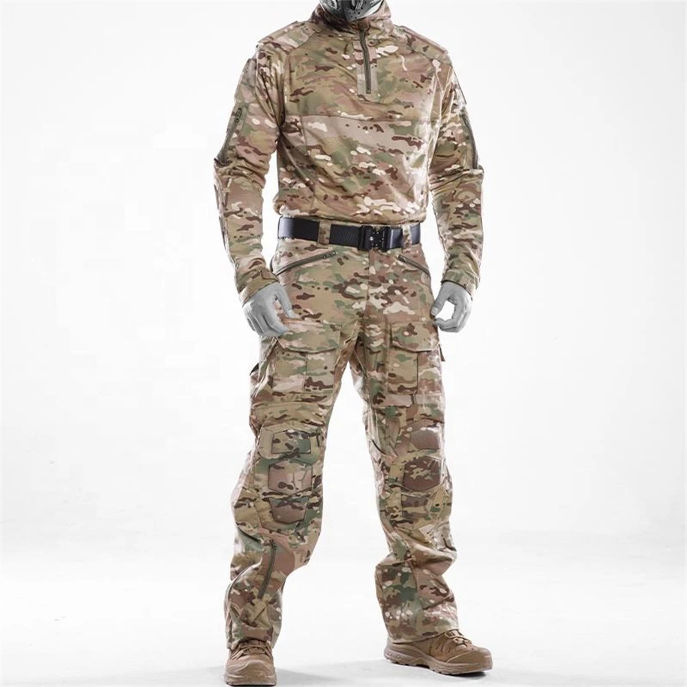 Camouflage Clothing A6 Frog Suit Tactic Clothes Tenue De Multicam Uniform Security Guard Uniform Camo Tactical Frog Suit Unfrom