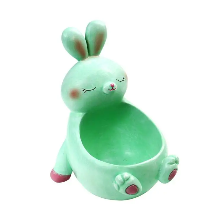 
Creative cartoon animal pig succulent plant resin crafts flower pot decoration cute animal resin fleshy flower 