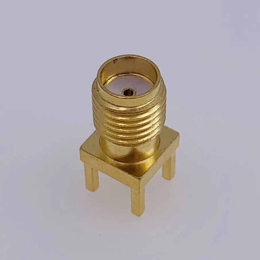Factory direct RF coaxial connector SMA-KE RF coaxial SMA for PCB installation