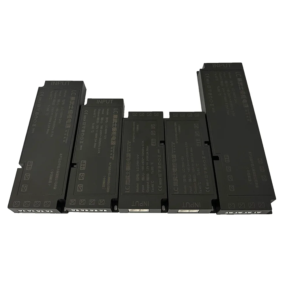 LED power supply 12v 24v cabinet led driver 24w 36w 48w constant voltage power supply for led strip