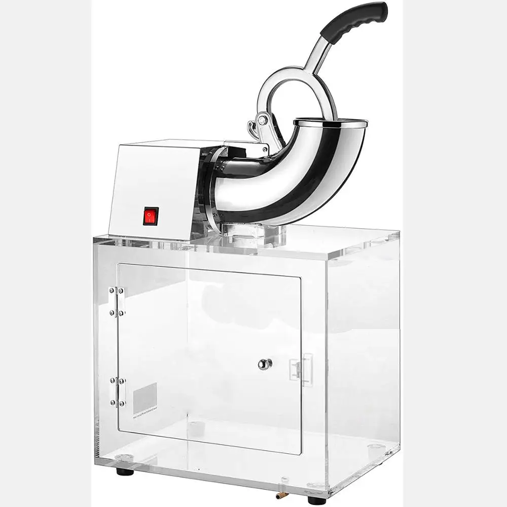 Fast Shipping Commercial Electric Ice Crusher Manual Block Ice Cube Crusher