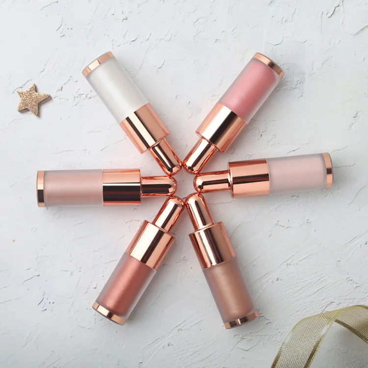 Wholesale Makeup Eye Shadow Color Cosmetic Stock Womens Beauty Product Private Label Matte Shining Glitter Stick Eye Shadow