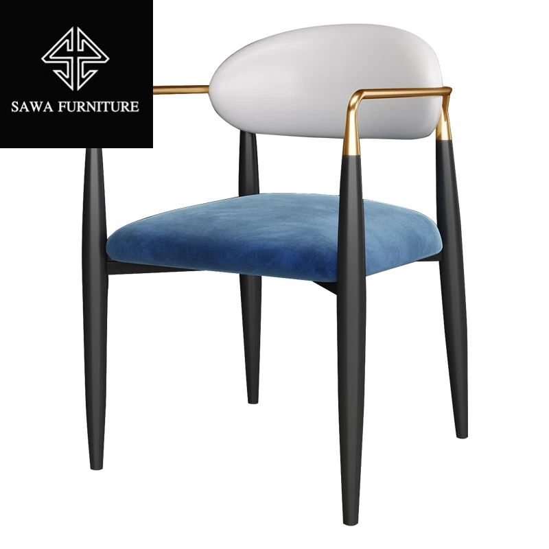 New Fashion Collection Dining Home Sets Multiple color options Luxury Fabric Dining Chair