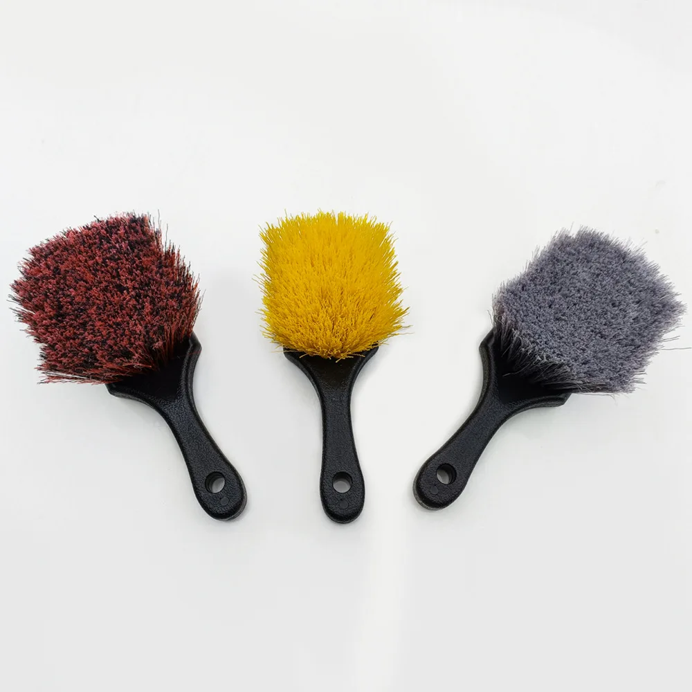 AUTO TIGER PP Hair Car Care Tire Wheel Wasing Cleaning Detailing Brush For Car Detailing